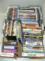 LARGE BOX DVDs (SOME NEW SEALED)