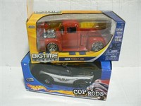 NEW HOT WHEELS COP RODS AND BIG TIME MUSCLE 1956