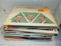 STACK OF LPs