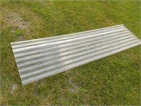 Clear polycarbonate corrugated panel - 8' x 26"
