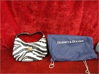 Dooney & Bourke zebra purse.