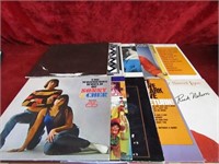 (10)Vintage vinyl Lp record albums.