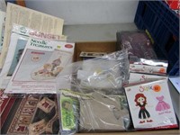 Sizzix, needle work kits.