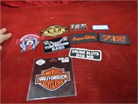 Harley Davidson patches & misc.