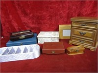 Nice Collection of Jewelry boxes.