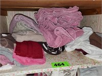 CONTENTS OF SHELF- TOWELS & RELATED