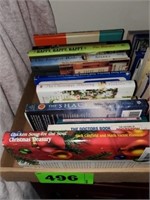FLAT OF ASSORTED BOOKS