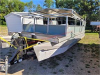 82 Kennedy 20ft Aluminum Pontoon w/50hp