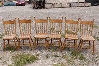 6 Farmhouse Pressback Chairs