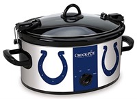 New NFL Colts 6 QT Slow Cooker Crock Pot