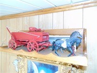 Horse & Buggy,(made by a Blind Man)