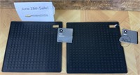 2 Hot Plate Trivet Pads (7" x 7")