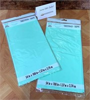 2 Plastic Tablecovers