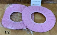 Cushioned Toilet Seat Covers (see 2nd photo)