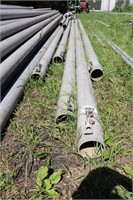 8 PIECES OF 5" X 30' WADE RAIN PIPE