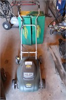 YARDWORKS ELECTRIC MOWER WITH BAGGER