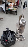 Shark vacuum with attachments - needs cleaning up