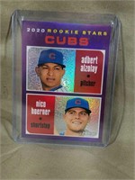 2020 Topps Heritage Cubs Rookie Hoerner/Alzolay