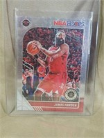 2020 NBA Hoops Premium Stock James Harden Card