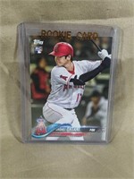 2018 Topps Shohei Ohtani Rookie Baseball Card