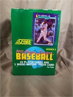 1991 Score Series 1 Baseball 36 Unopened Packs