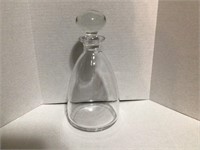 Nice Signed Lalique Crystal Decanter-apprx 10