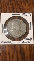 1961 D Franklin Half Dollar