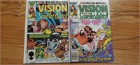 (2) Vision + Scarlet Witch Comics