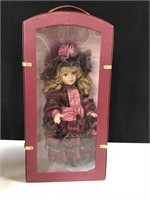 COLLECTOR DOLL IN CASE