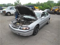 00 Chevrolet Impala  4DSD GY 6 cyl  Started with
