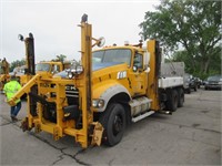 11 Mack GU713  Dump YW 6 cyl  Diesel; Plow Truck;