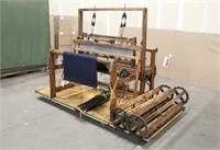 Lambert Vintage 4-Harness Loom, Approx 8ftx53"x66"