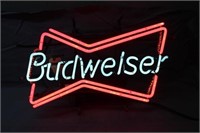 Budweiser Neon Beer Sign, Works