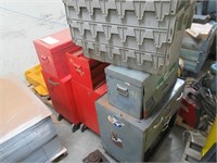 Lot of (3) Combo Tool Boxes; Misc. Tools