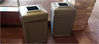 COMMERCIAL POLY TRASH RECEPTACLES