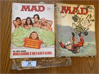 2 Vintage Mad Magazines