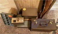 Lot of Money & Storage Boxes