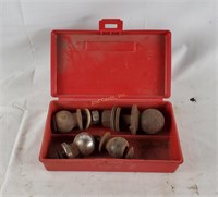 Lot Of 4 Trailer Hitch Balls, Various Sizes