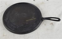 Vintage Cast Iron No.9 Flat Griddle