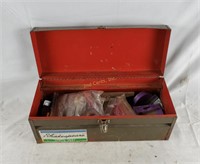 Metal Tacklebox W/ Some Fishing Supplies