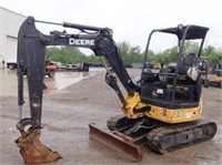 2015 JOHN DEERE 27D Mini Excavator (1 - 4.9 Tons)