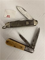2 Pc Vintage Knife Lot
