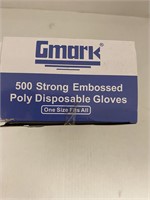New disposable gloves