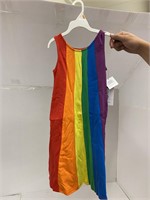 New rainbow dress-Small