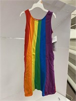 New rainbow dress-Large
