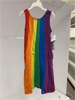 New rainbow dress-XL