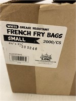 French fry bags