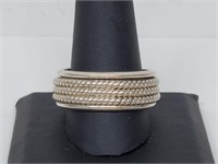 .925 Sterling Silver Spinner Band
