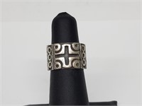 .925 Sterling Silver Taxco Band