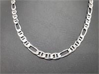 .925 Sterling Silver Figaro Chain